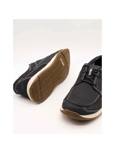 Pantofi Clarks albastru