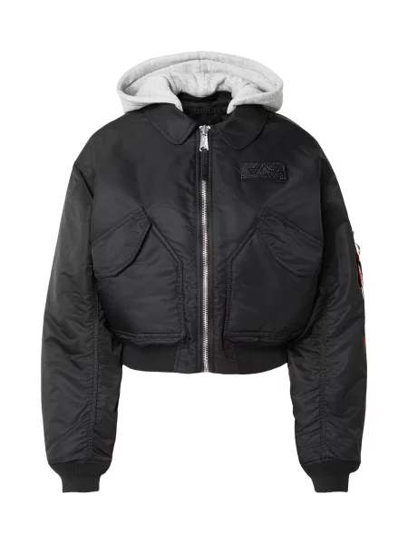 ALPHA INDUSTRIES Geacă de primăvară-toamnă negru