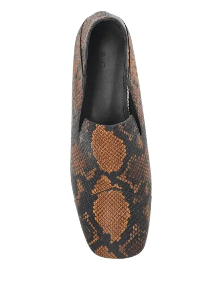 Pantofi loafer Iro cu imagine maro