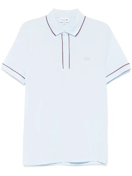 Tricou polo Lacoste stretch albastru