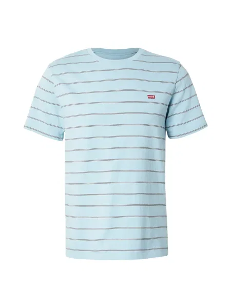 LEVI'S ® Tricou ORIGINAL HM albastru deschis / gri alb