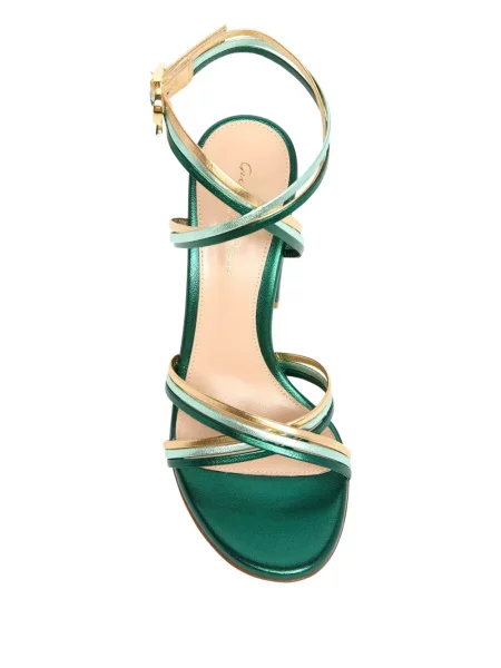 Sandale Gianvito Rossi din piele verde
