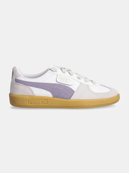 Шкіряні кросівки Puma Palermo фіолетовий