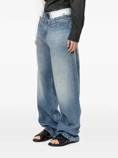 Blugi Mm6 Maison Margiela albastru
