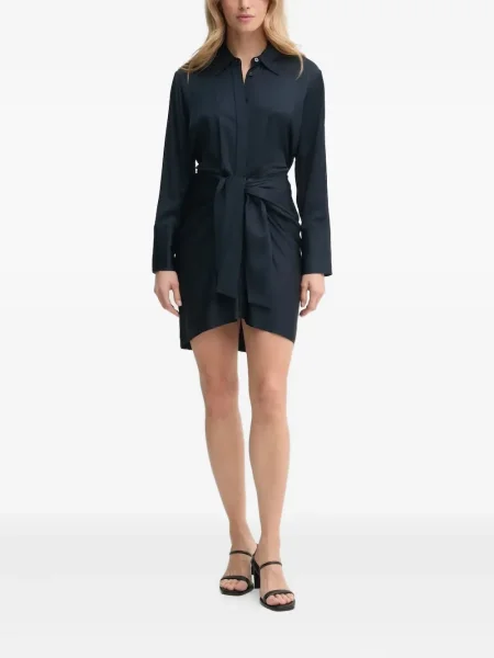 Sukienka koszulowa A.l.c. garniturowa niebieska