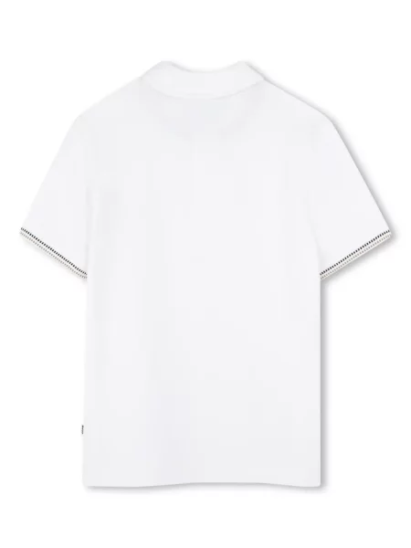 Koszulka polo dziecięca Bosswear biała