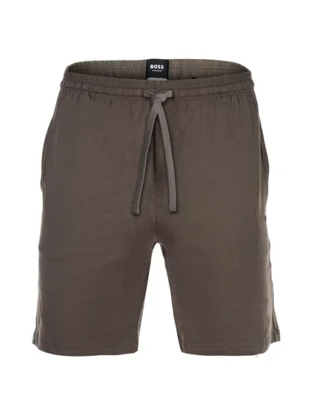 BOSS Спортни шорти Mix&Match кафяв