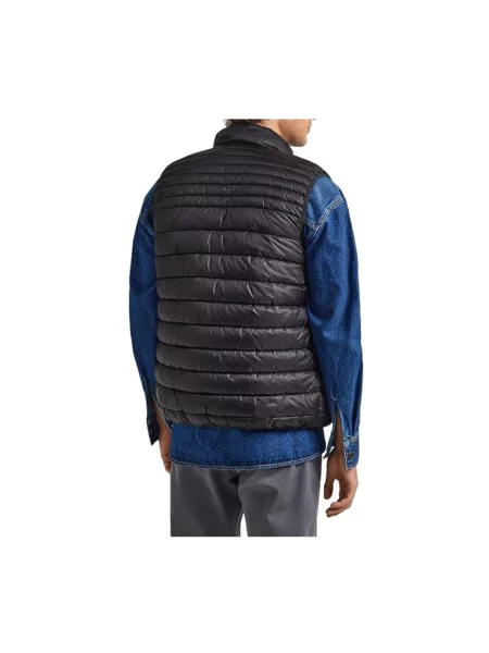 Kamizelka jeansowa Pepe Jeans czarna