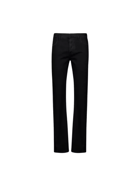 Jeansy Alexander Mcqueen z logo czarne