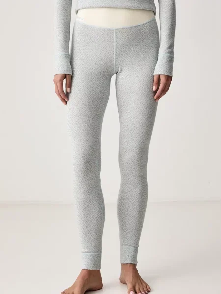 Devold funkční legíny s merino vlnou Signature Silk modré