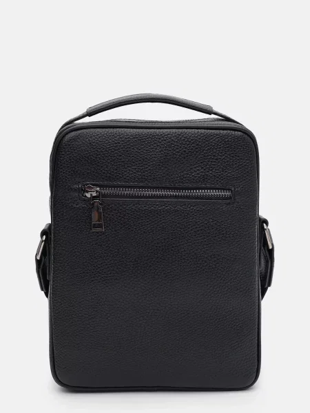 Borsa Leather Мессенджер Шкіра чорний