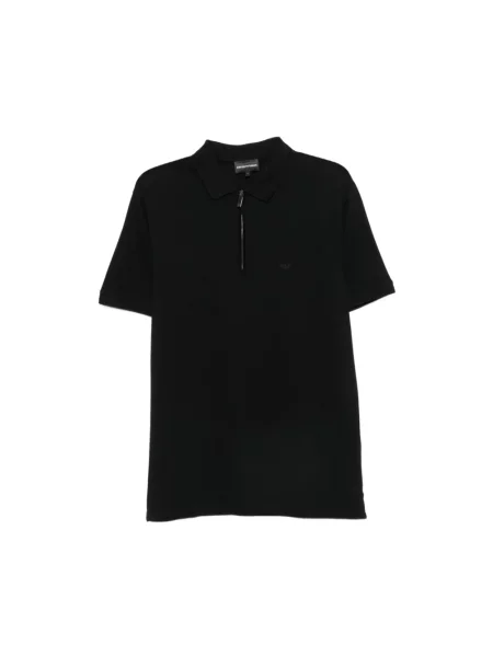 Koszulka polo Emporio Armani czarna