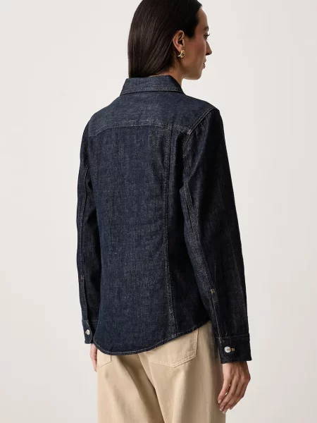 Calvin Klein Jeans koszula jeansowa granatowa