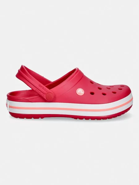 Papuci tip mules Crocs roșu
