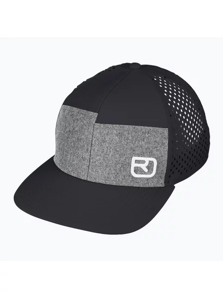 Czapka z daszkiem Ortovox Logo Air Trucker czarny