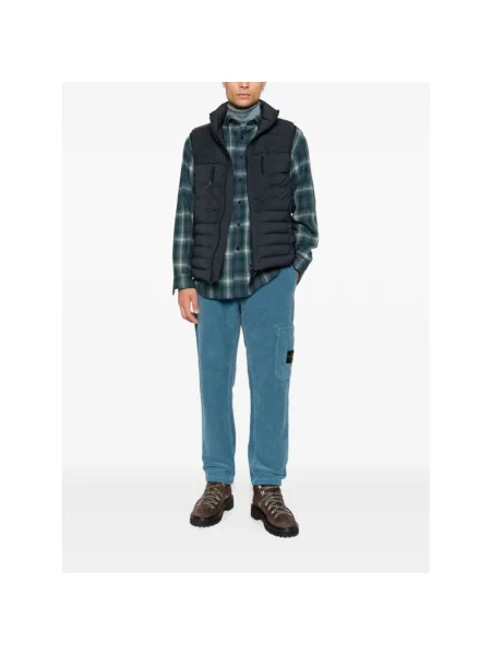 Kamizelka Stone Island z kamieniami niebieska