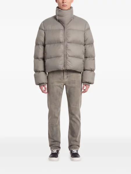 Matlasat geacă Rick Owens gri