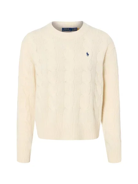 Polo Ralph Lauren sweter z dzianiny z zawartością kaszmiru Kobiety Kaszmir S biały