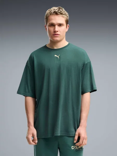 Спортивная футболка Puma зеленая