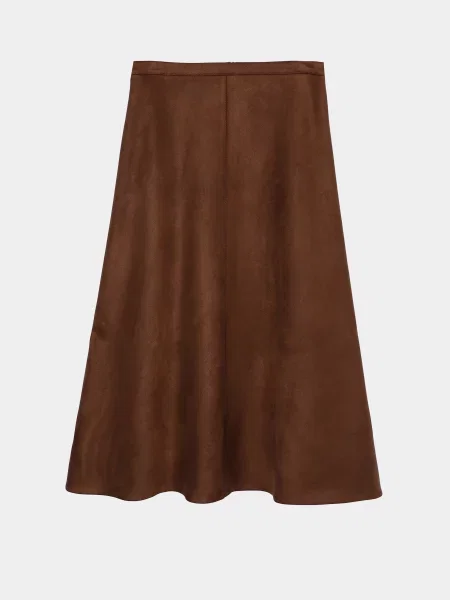 Спідниця міді Braska коричневий