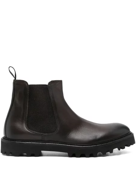 Botine Fratelli Rennella din piele maro