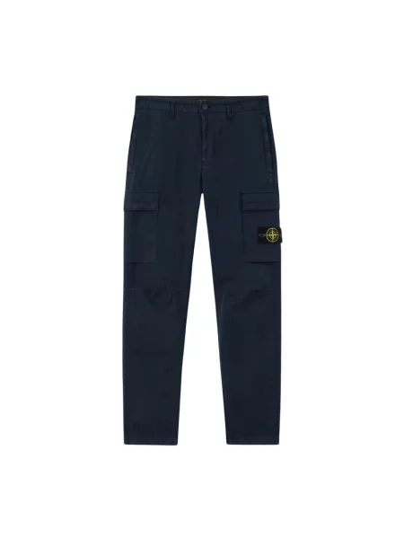 Spodnie dresowe Stone Island z kamieniami niebieskie