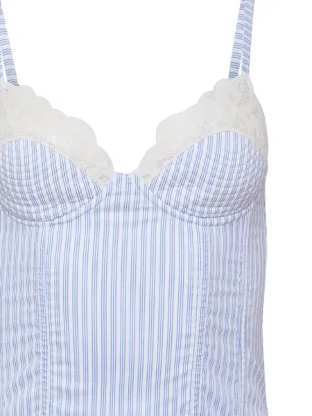 Sutien Fleur Du Mal din dantelă alb