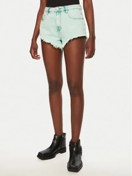 One Teaspoon Pantaloni scurți de blugi Renegades albastru