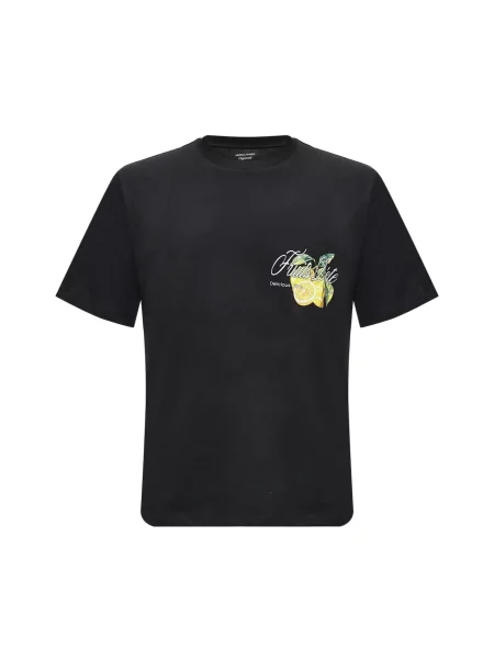 JACK & JONES Majica JORSUMMER rumena / kivi / črna bela
