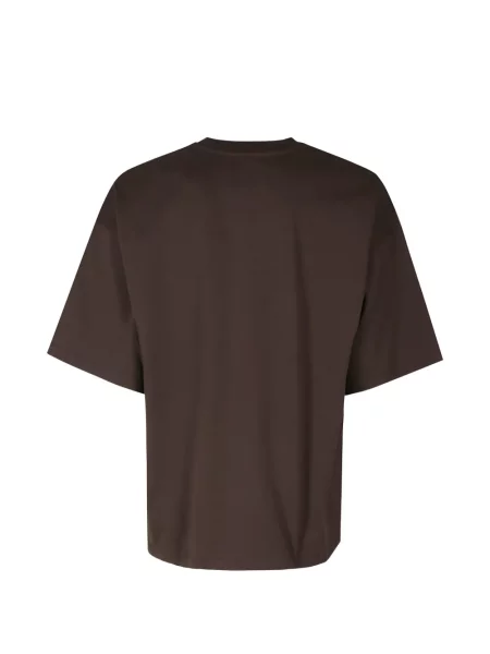 Tricou Woc cu decolteu rotund maro