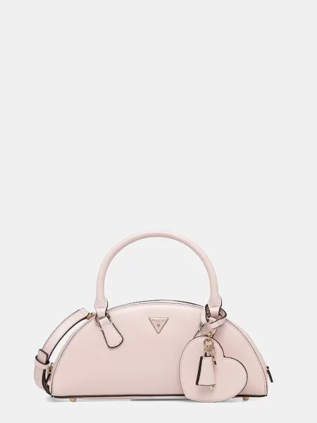 Guess crossbody torbica iz umetnega usnja ISOBEL roza