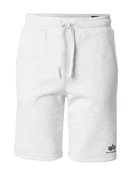 ALPHA INDUSTRIES Pantaloni gri amestecat negru