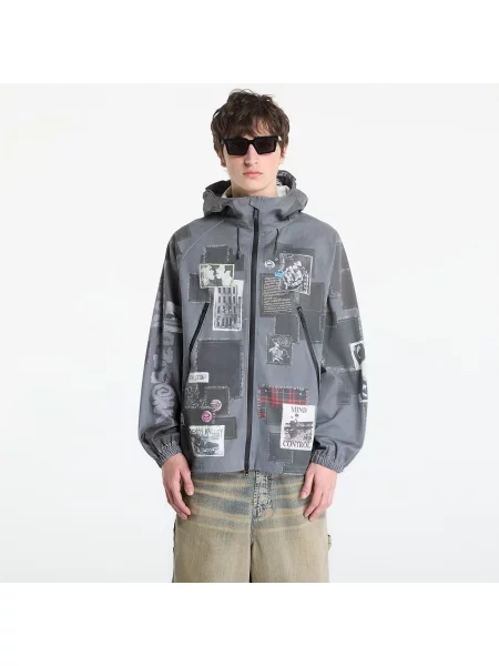 Větrovka Wasted Paris M Taunt Windbreaker Faded Black XL černá