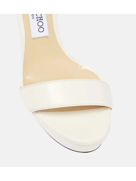 Sandale Jimmy Choo din piele cu platformă