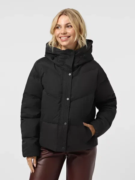 Пуховик Only темно-синій поліестер/нейлон синій