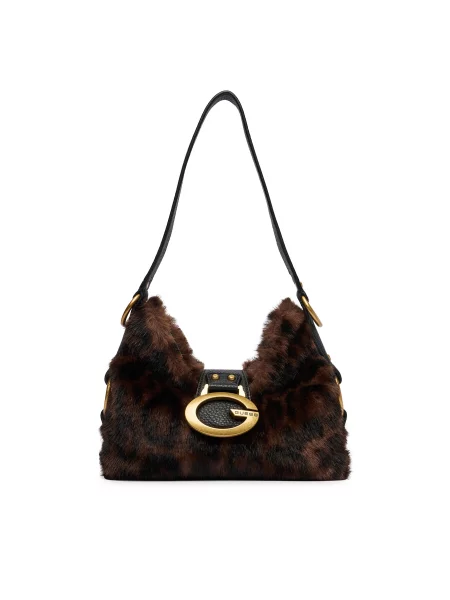 Guess Táska Camden Mini Barna fekete