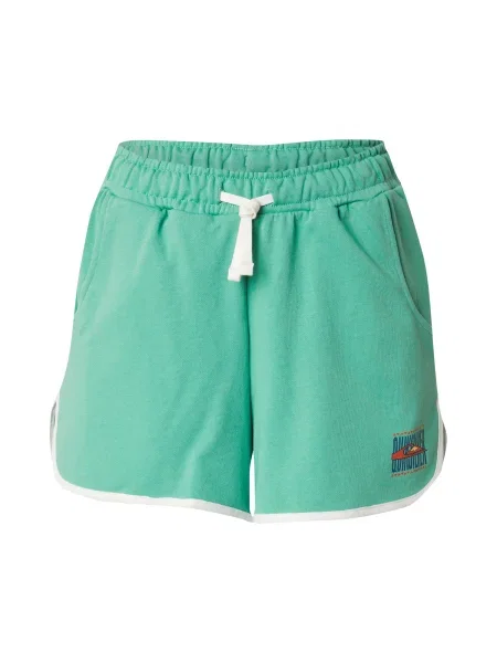 QUIKSILVER Nohavice WVOLLEYSHORT modrá / zelená / oranžová biela