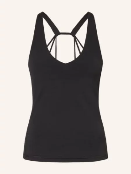 Sweaty Betty Tílko Ultimate Studio Strappy černá