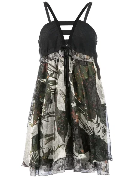 Rochie Edun de costum verde