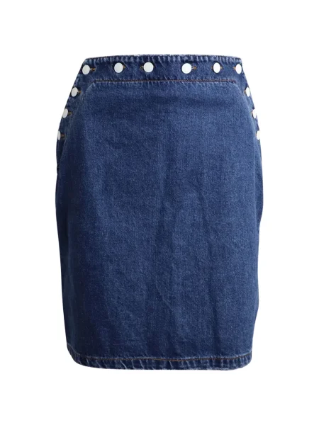 Fustă tip creion Msgm albastru