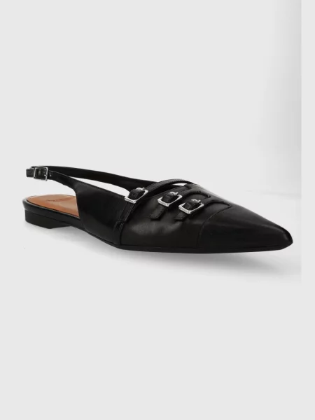 Usnjene balerinke Vagabond Shoemakers HERMINE črna