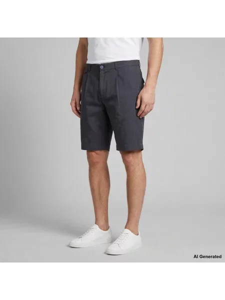 Pantaloni chino Guess albastru