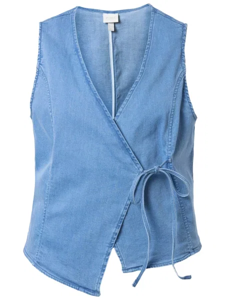 Ulla Popken Vestă denim albastru