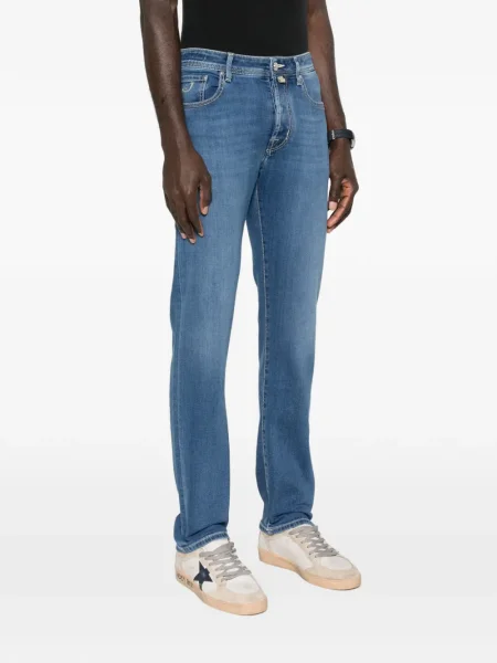 Pantaloni Jacob Cohën albastru