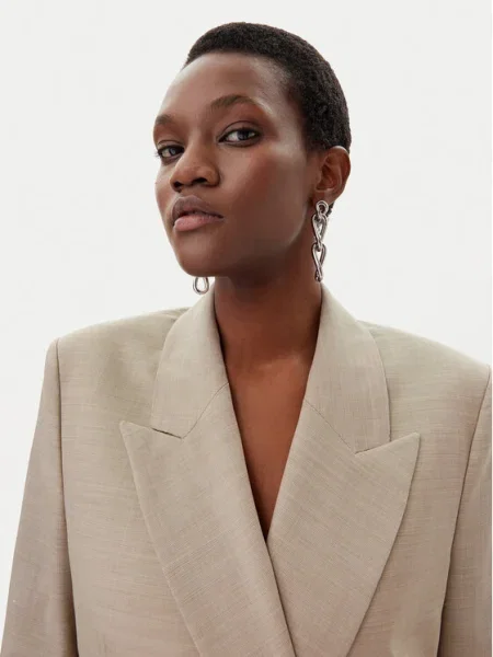 Обеци Patrizia Pepe сребристо