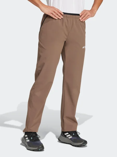 ADIDAS TERREX Kültéri nadrágok brokát / fekete fehér