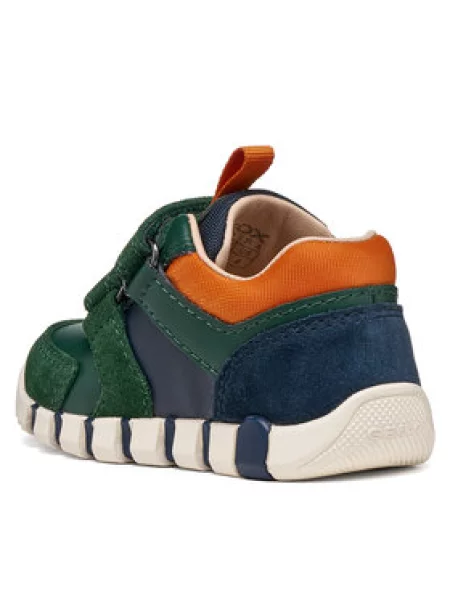 Geox Sneakersy B Iupidoo Boy zelená