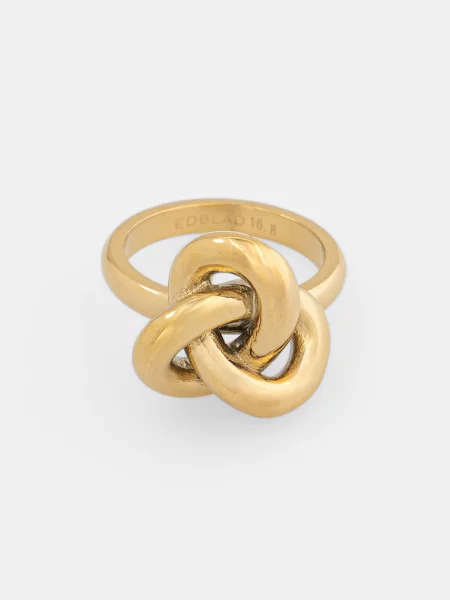 EDBLAD inel pentru femei placat cu aur Infinity Knot