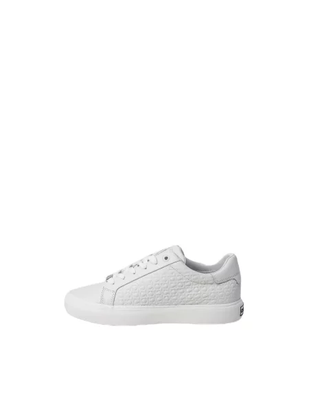 Sneakersy Calvin Klein z nadrukiem białe