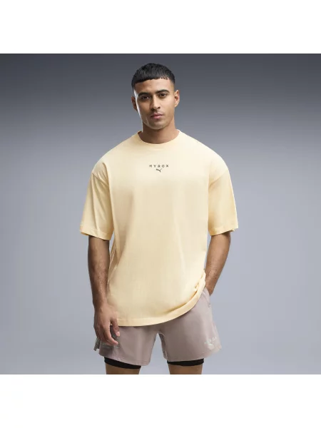 Koszulka oversize PUMA x HYROX Lifestyle PUMA żółta